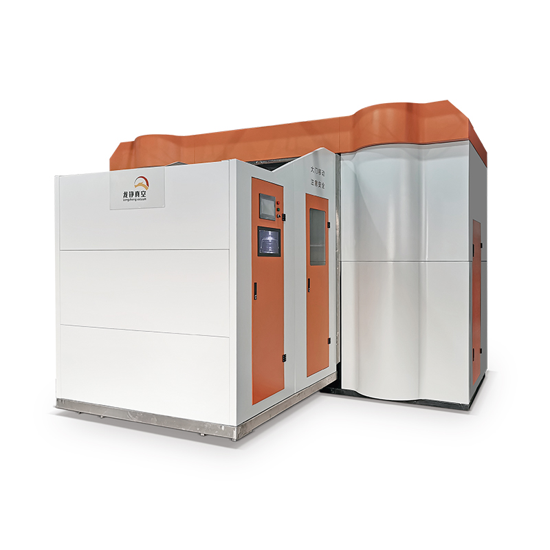 Fleksibelt materialefiberviklingsvakuumbelægningsudstyr