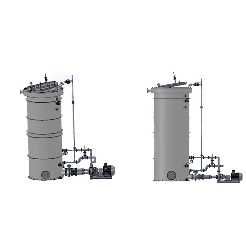 Høj effektivitet kobberopløsende tank