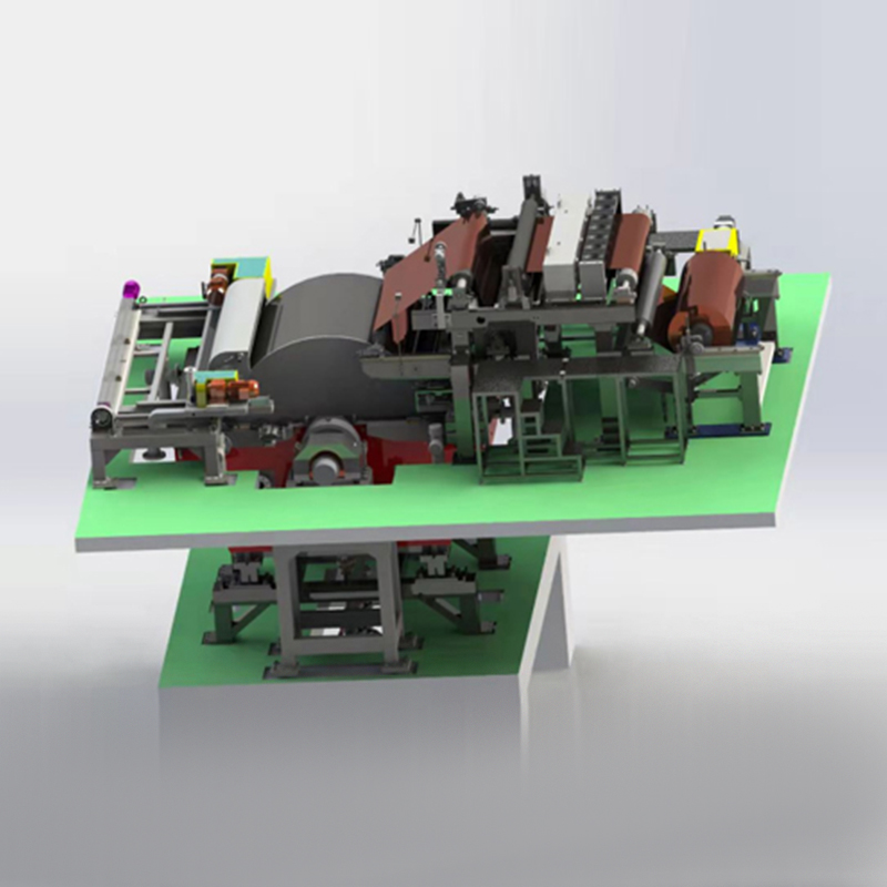 Elektro-deponeret kobberfoliemaskine